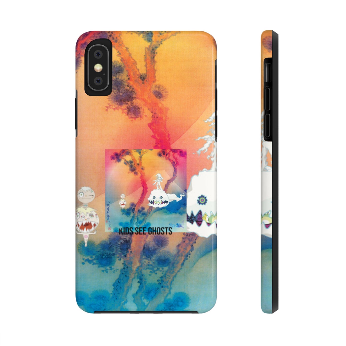 Kanye West & Kid Cudi "KIDS SEE GHOSTS Cover" Tough Phone Cases