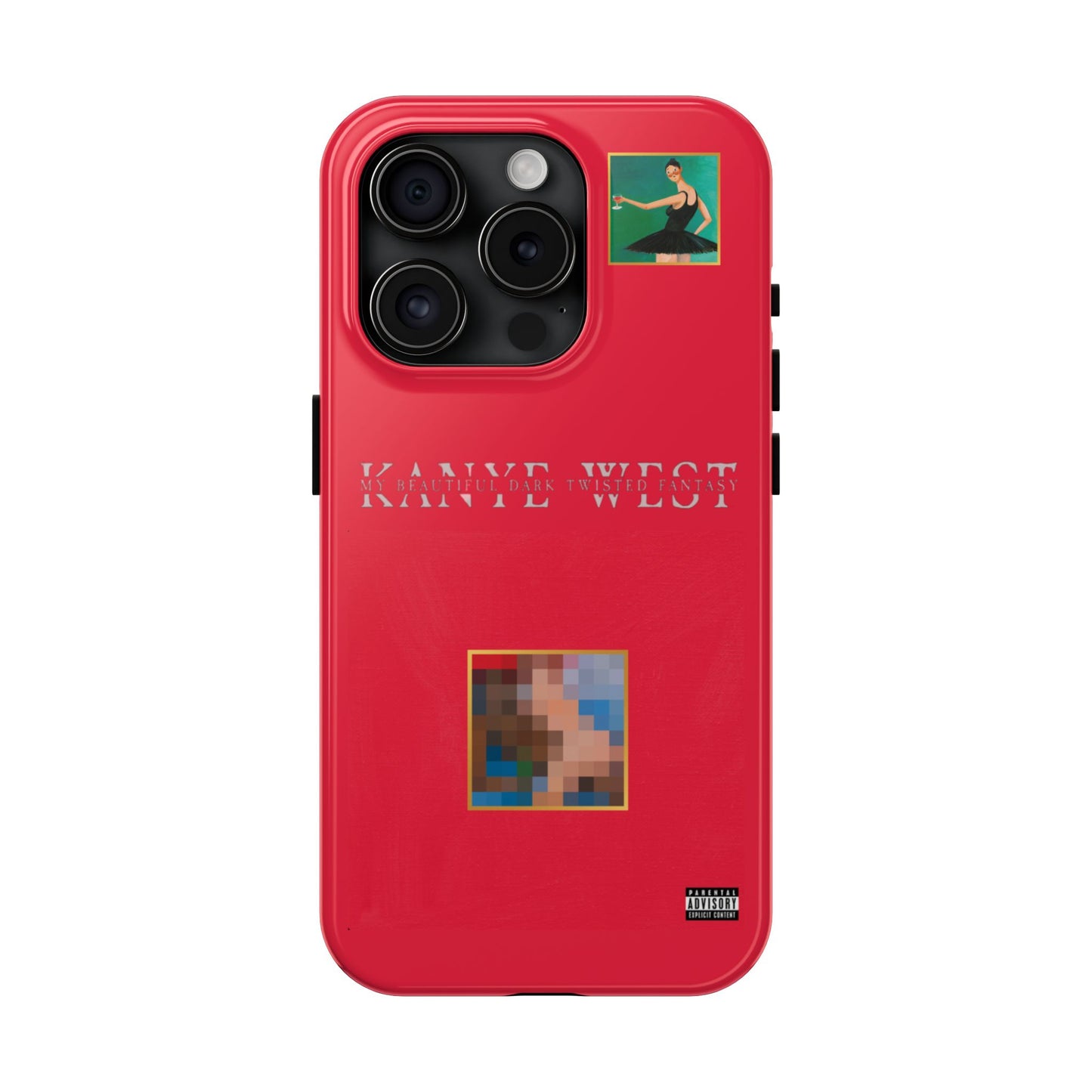 Kanye West "My Beautiful Dark Twisted Fantasy Cover" Tough Case