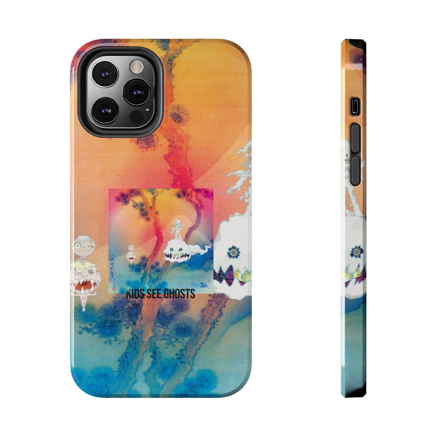 Kanye West & Kid Cudi "KIDS SEE GHOSTS Cover" Tough Phone Cases