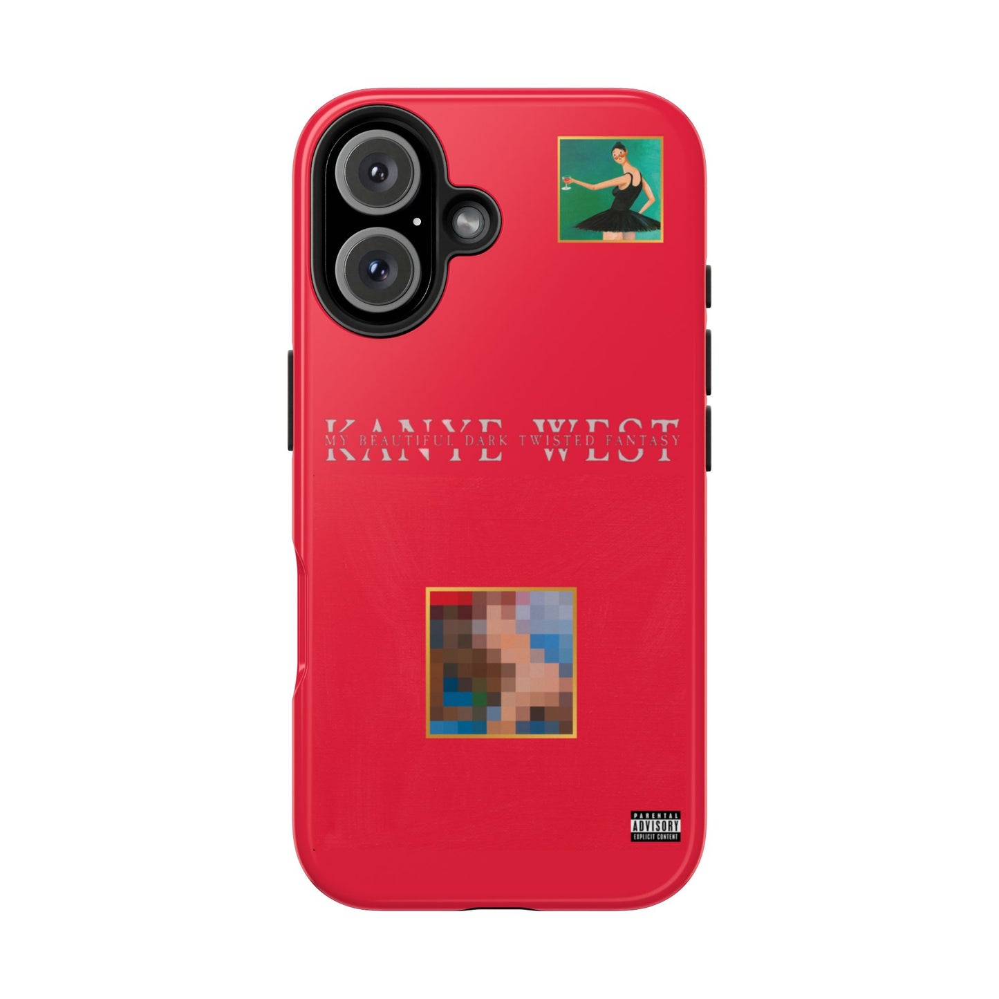 Kanye West "My Beautiful Dark Twisted Fantasy Cover" Tough Case