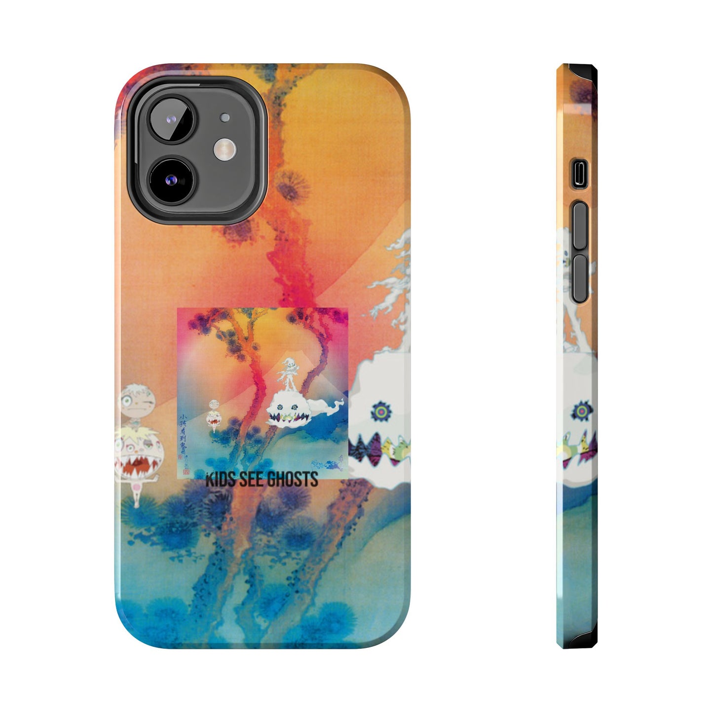 Kanye West & Kid Cudi "KIDS SEE GHOSTS Cover" Tough Phone Cases