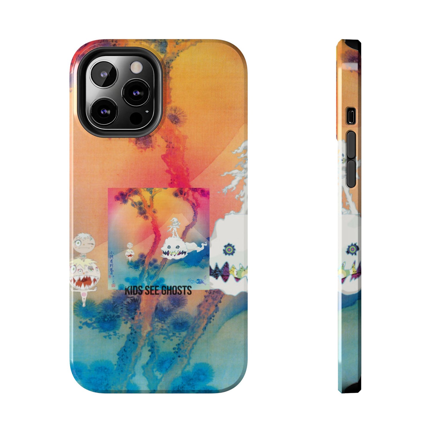 Kanye West & Kid Cudi "KIDS SEE GHOSTS Cover" Tough Phone Cases