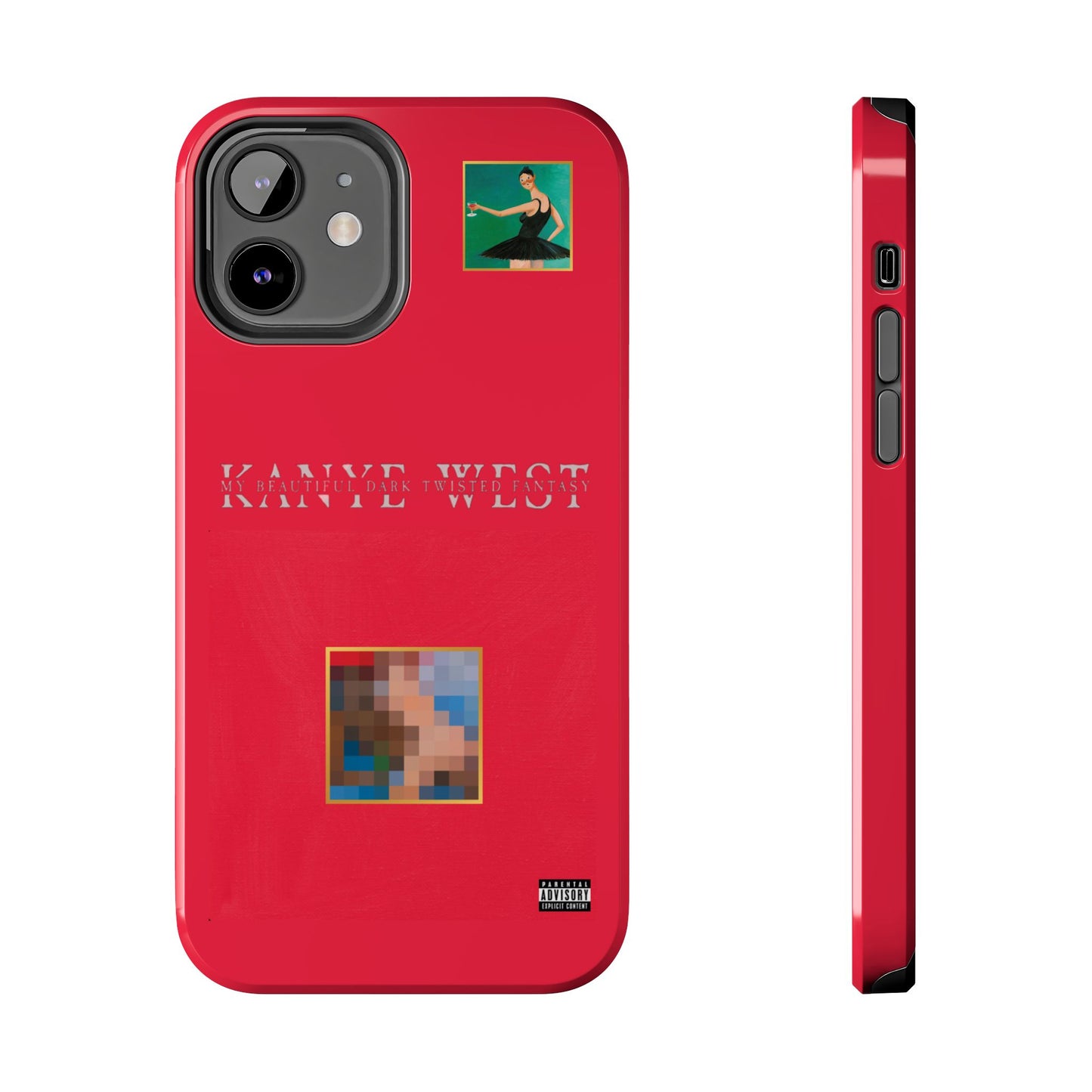 Kanye West "My Beautiful Dark Twisted Fantasy Cover" Tough Case