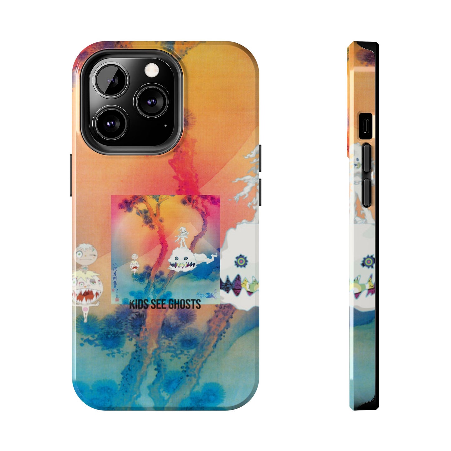 Kanye West & Kid Cudi "KIDS SEE GHOSTS Cover" Tough Phone Cases